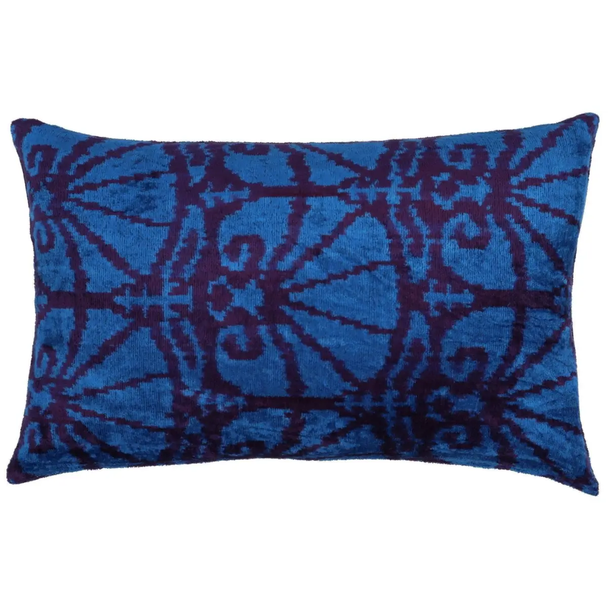 Canvello Decorative Blue Lumbar Throw Pillows For Couch - 16x24 - Canvello