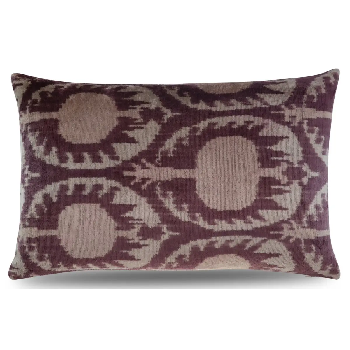 Canvello Decorative Brown BeigeThrow Pillow Down Feather Filled - 16x24 - Canvello