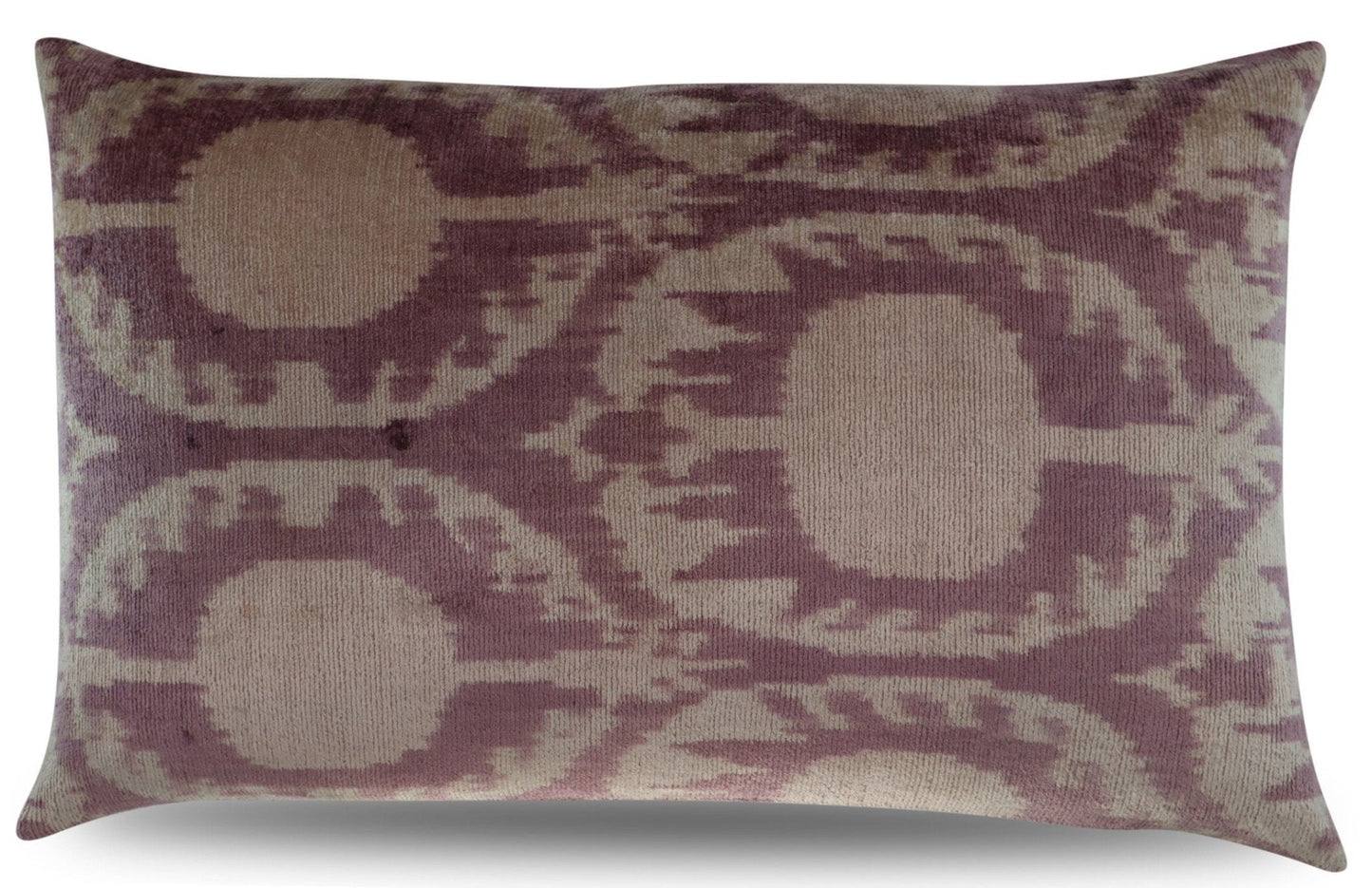 Almohada decorativa Canvello marrón beige con relleno de plumas - 16 x 24 pulgadas