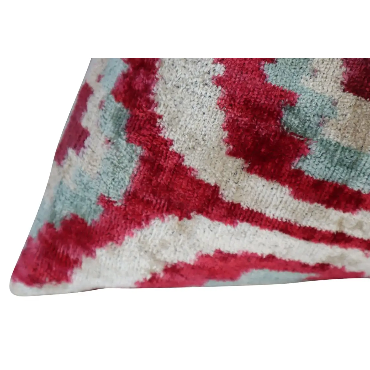 Canvello Decorative Gray Pink Geometric Throw Pillow Down Feather Filled - 16x24 - Canvello