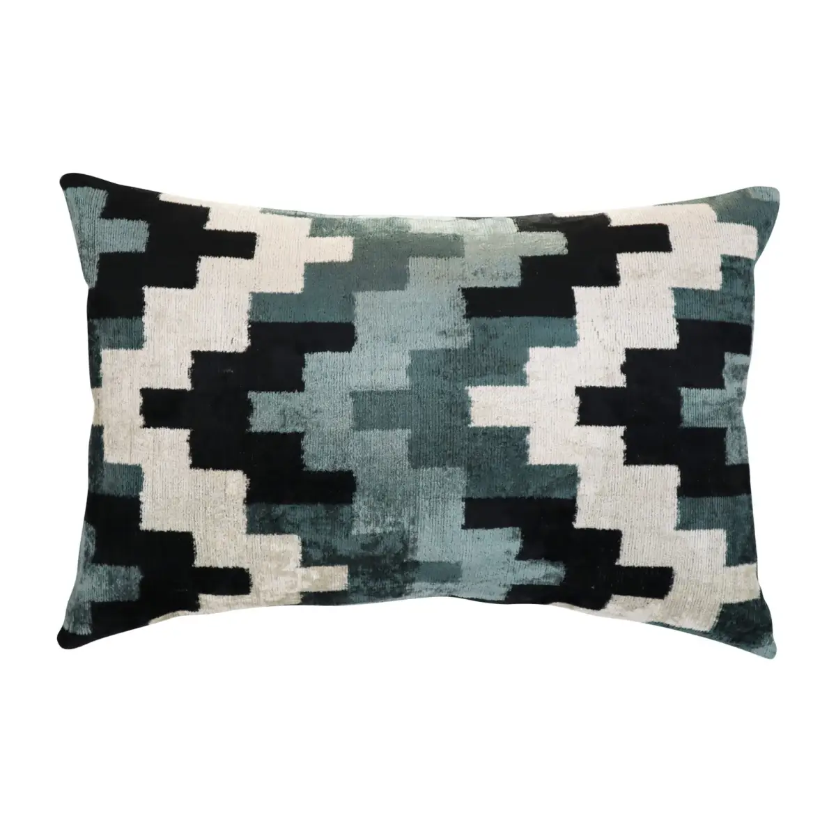 Canvello Decorative Gray Throw Pillow Down Filled - 16x24 - Canvello