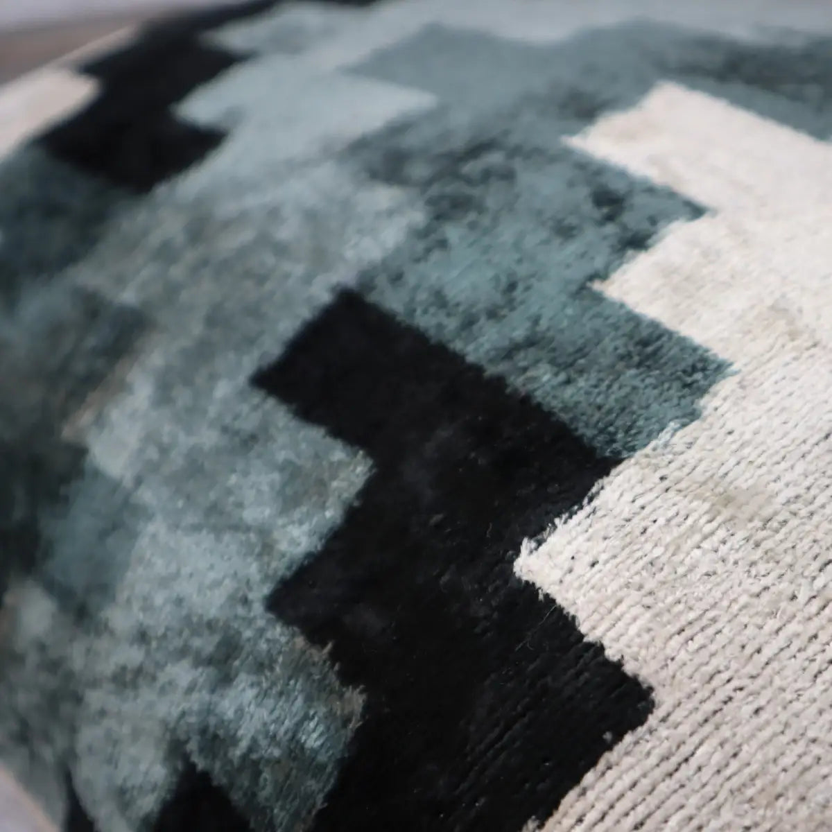 Canvello Decorative Gray Throw Pillow Down Filled - 16x24 - Canvello