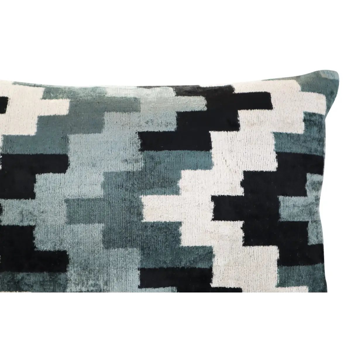 Canvello Decorative Gray Throw Pillow Down Filled - 16x24 - Canvello