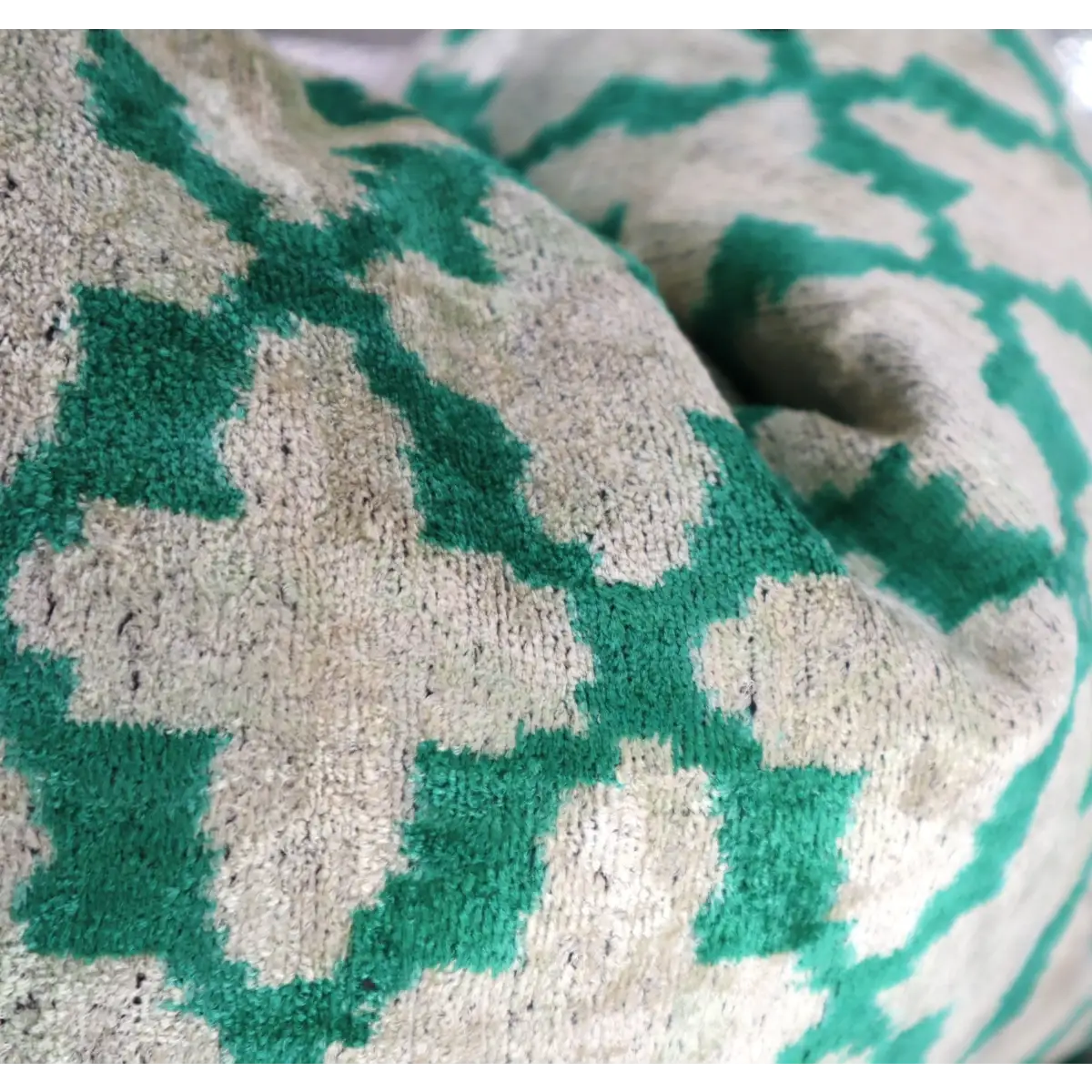 Canvello Decorative Green Throw Pillow Down Filled - 16x24 - Canvello