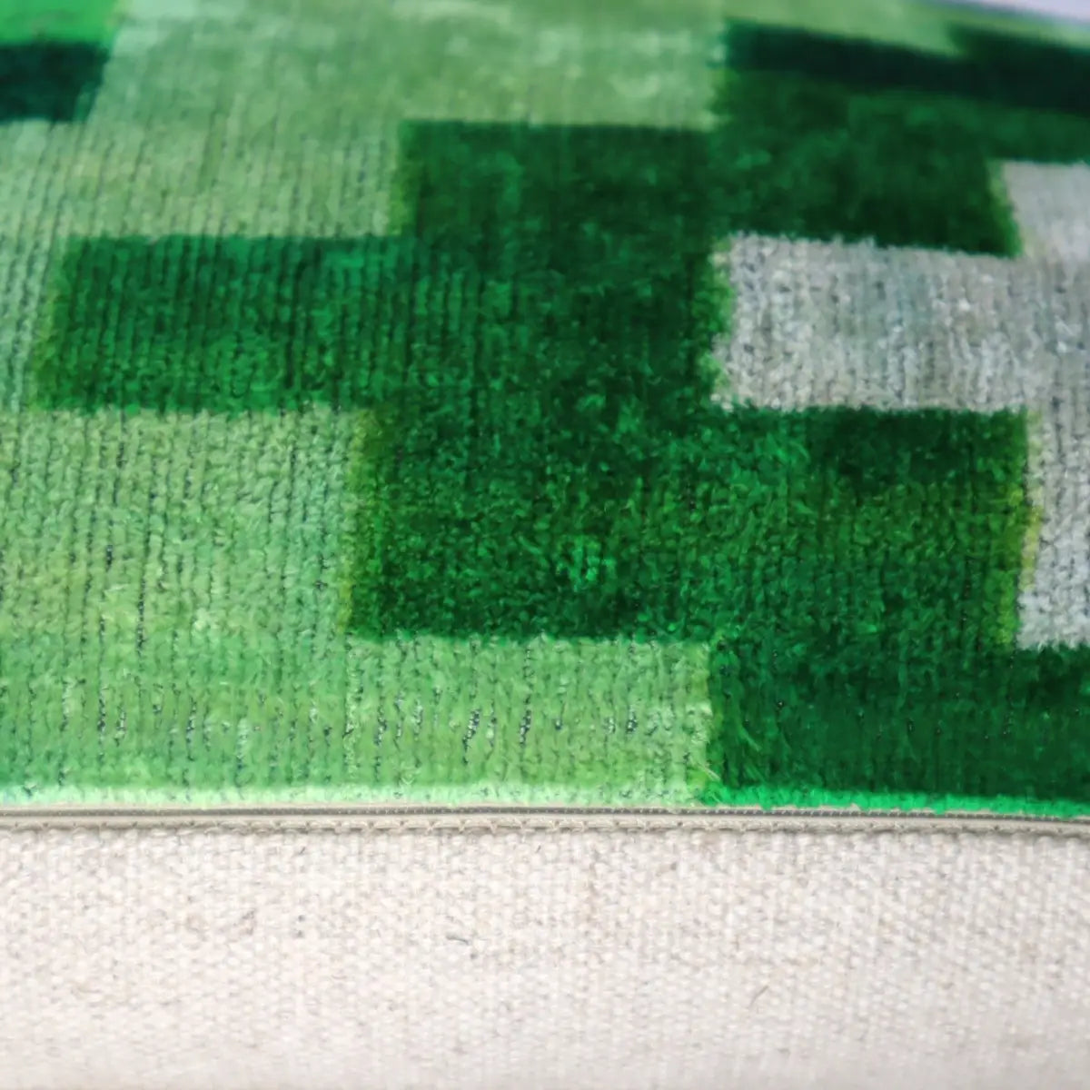 Canvello Decorative Green Throw Pillow Down Filled - 16x24 - Canvello