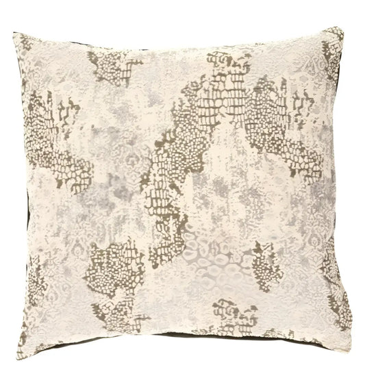 Canvello Decorative Modern Turkish Pillow - 16’’ X 16’’ - Silver / 16’’ X 16’’ - Canvello