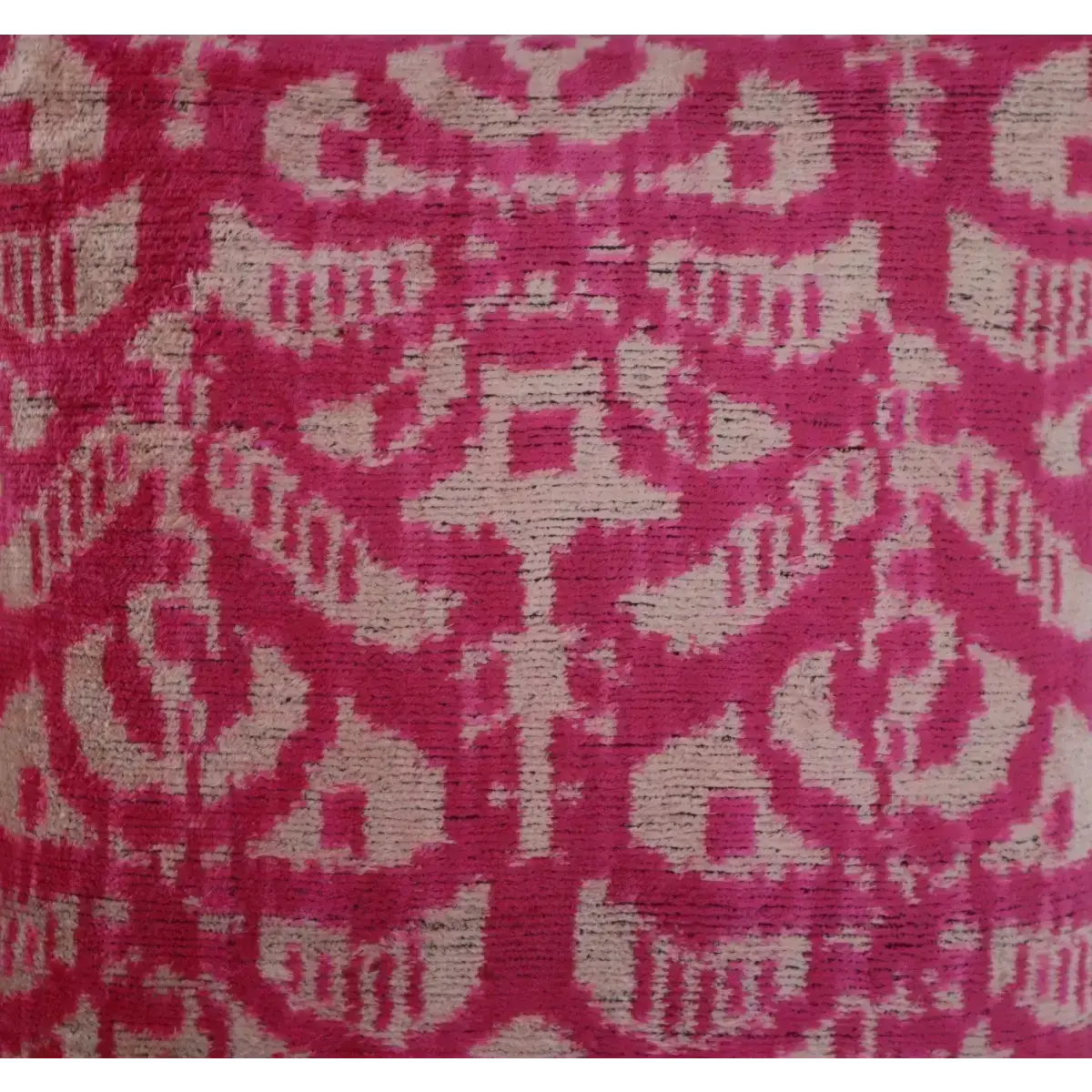 Canvello Decorative Pink Beige Geometric Throw Pillow Down Feather Filled - 16x16 - Canvello