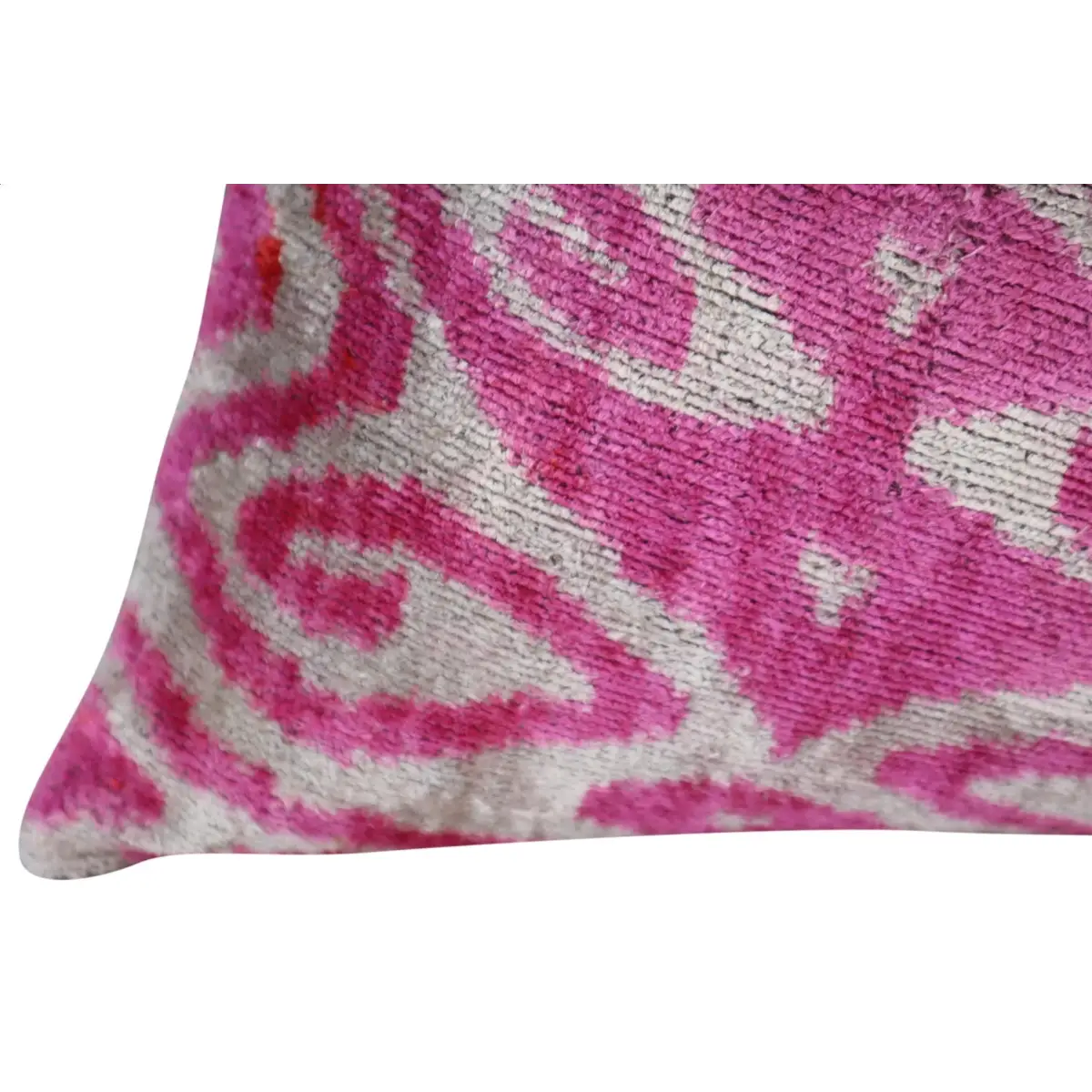 Canvello Decorative Pink Purple Geometric Throw Pillow Down Feather Filled - 16x24 - Canvello