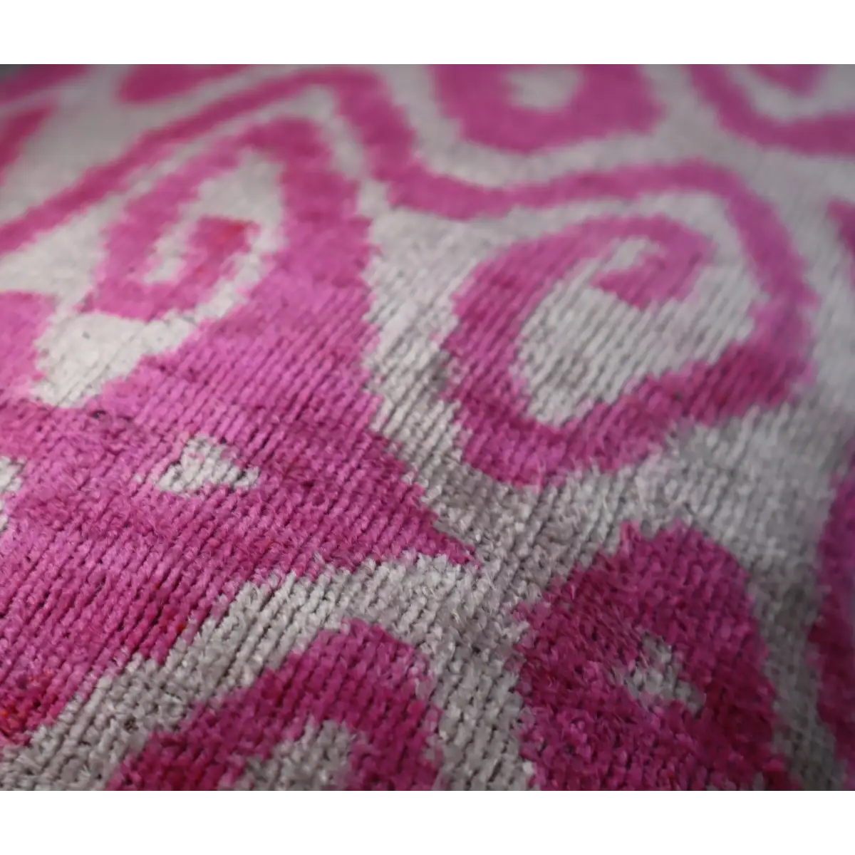 Canvello Decorative Pink Purple Geometric Throw Pillow Down Feather Filled - 16x24 - Canvello