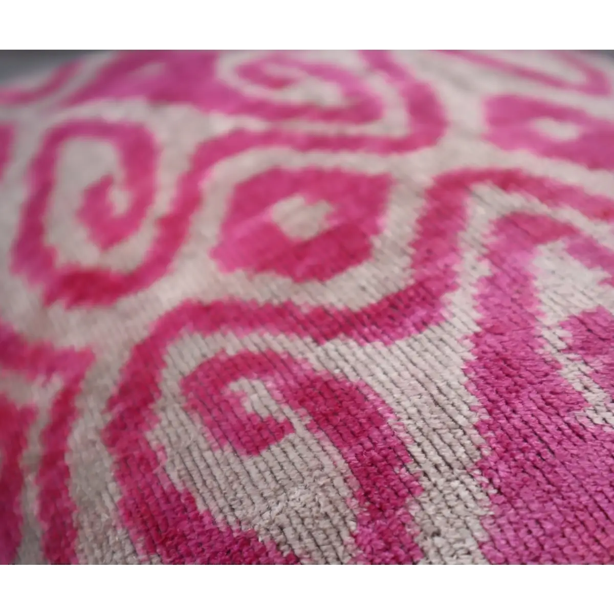 Canvello Decorative Pink Purple Geometric Throw Pillow Down Feather Filled - 16x24 - Canvello