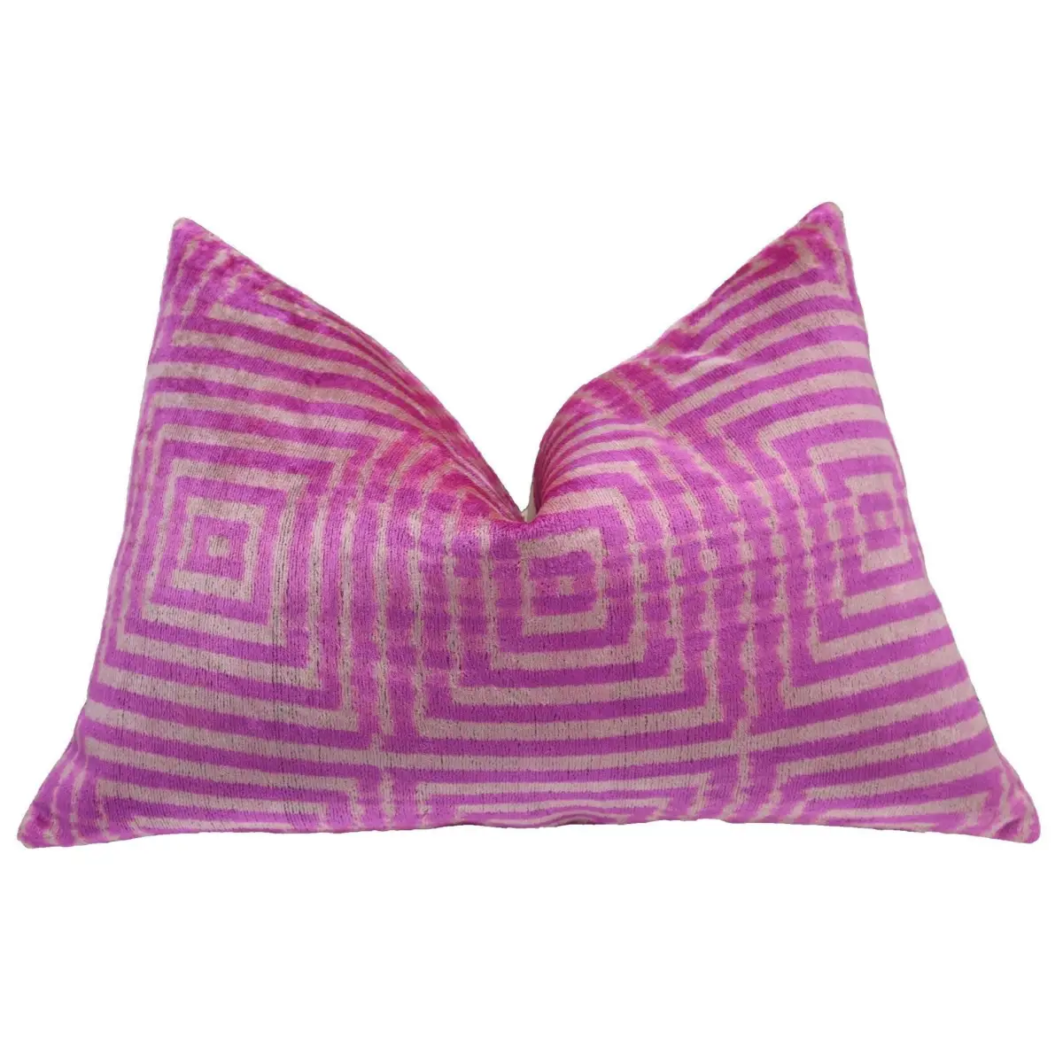 Canvello Decorative Pink Velvet Cushions | 16 x 24 in (40 x 60 cm) - Canvello