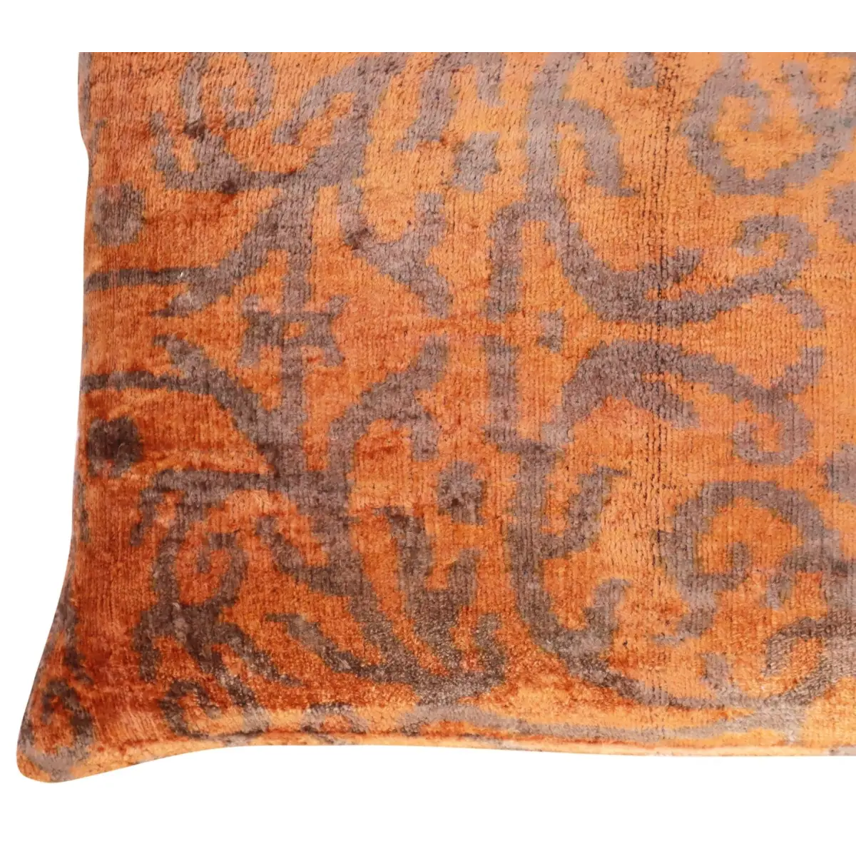 Canvello Decorative Soft Brownish Orange Throw Pillow - 16X24 - Canvello