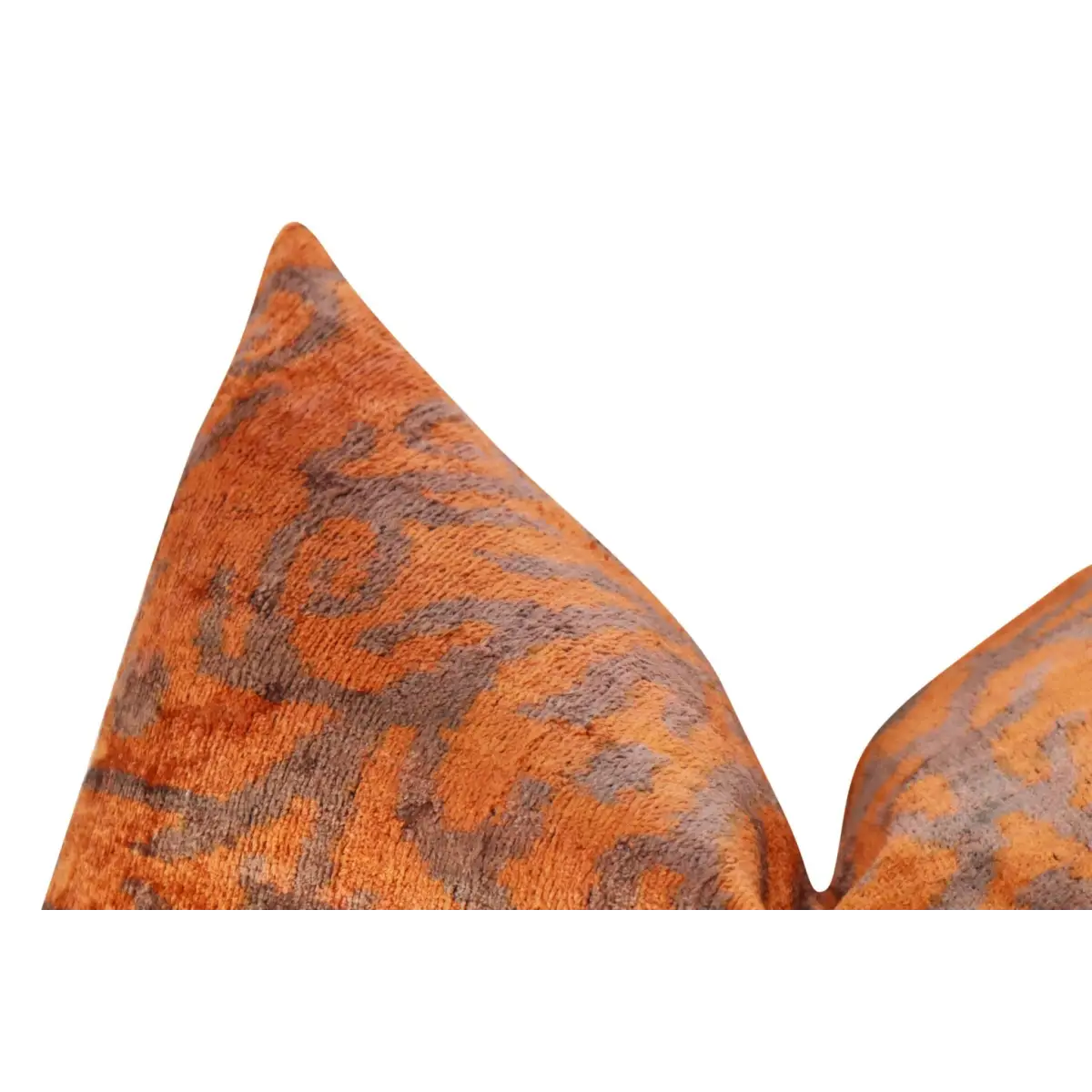 Canvello Decorative Soft Brownish Orange Throw Pillow - 16X24 - Canvello