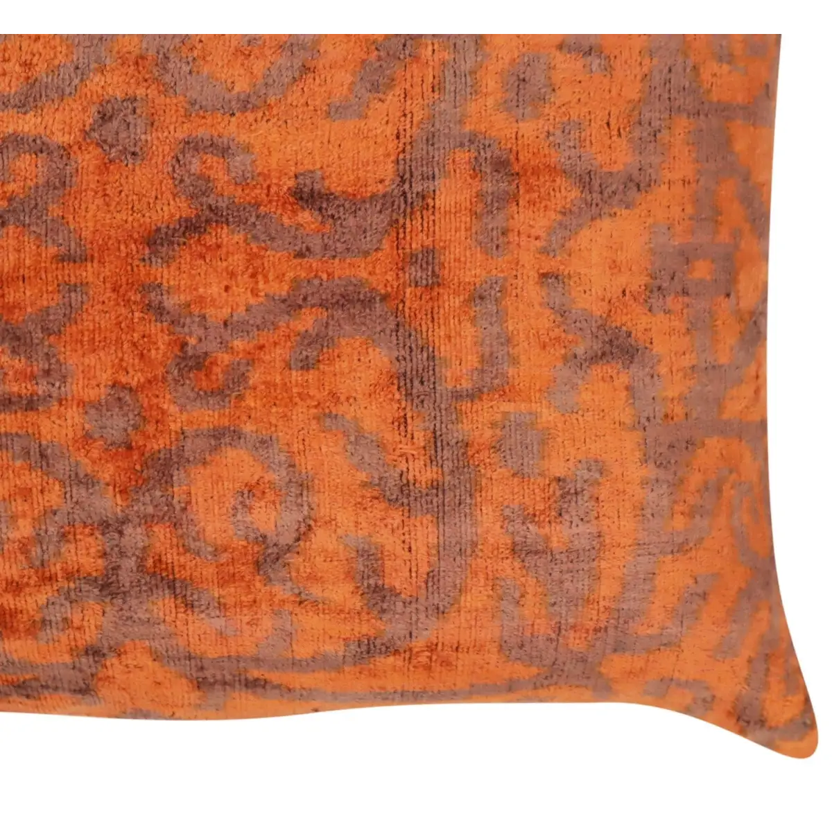 Canvello Decorative Soft Brownish Orange Throw Pillow - 16X24 - Canvello