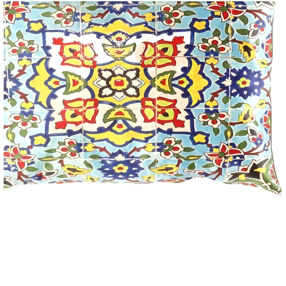 Canvello Decorative Velvet Pillow - 16’’ X 24’’ - light blue - navy blue / 16’’ X 24’’ - Canvello