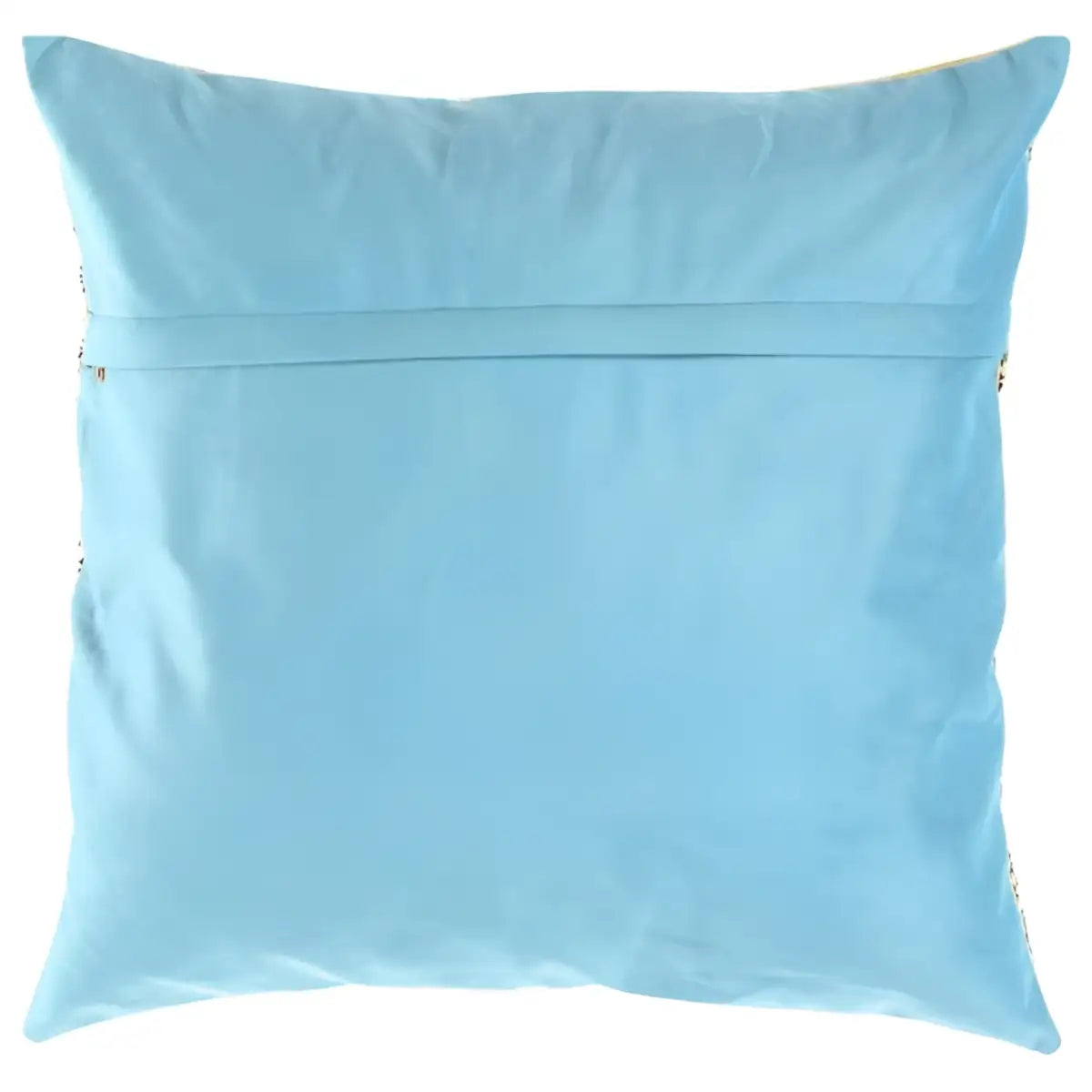 Canvello Decorative Velvet Pillow - 20’’ X 20’’ - light blue-white / 20’’ X 20’’ - Canvello