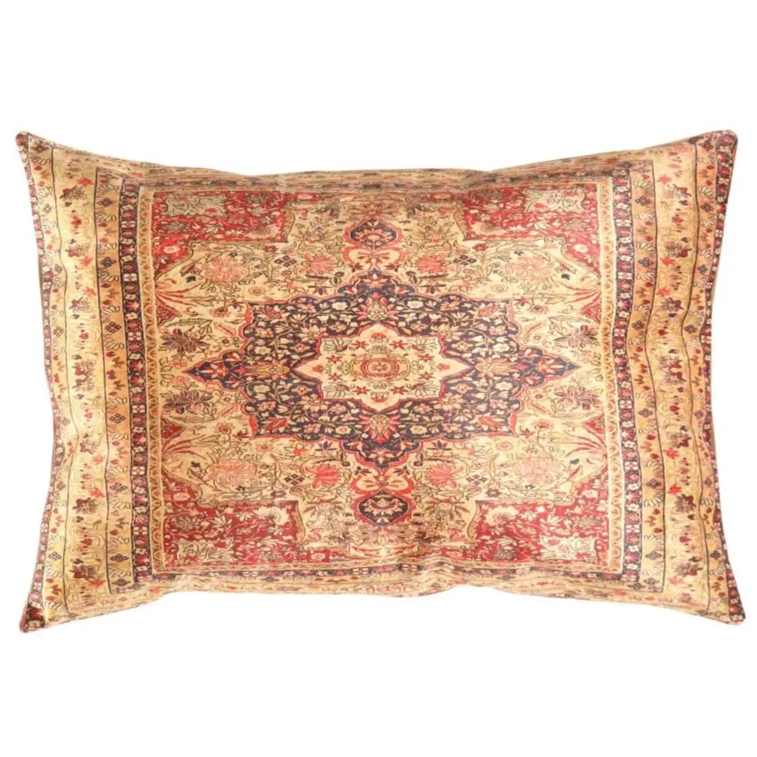 Canvello Decorative Velvet Throw Pillow - 16’’ X 24’’ - Beige / 16’’ X 24’’ - Canvello