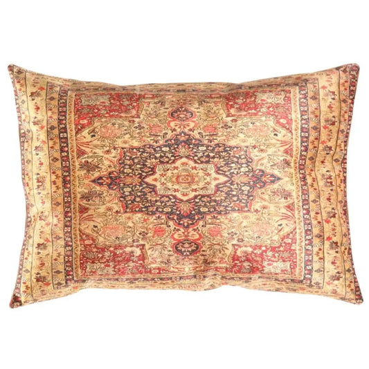 Canvello Decorative Velvet Throw Pillow - 16’’ X 24’’ - Beige / 16’’ X 24’’ - Canvello