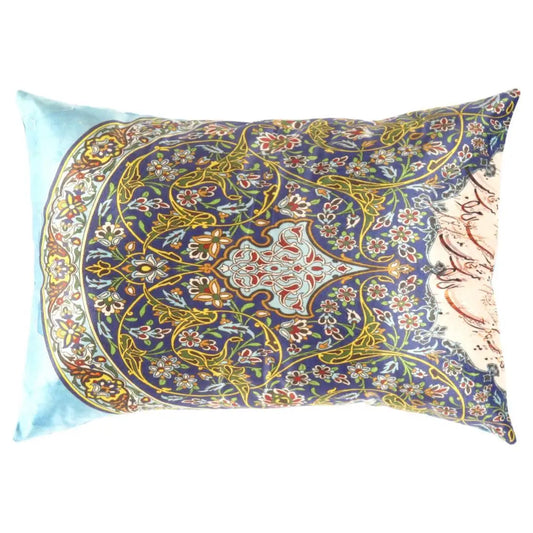 Canvello Decorative Velvet Throw Pillow - 16’’ X 24’’ - light blue / 16’’ X 24’’ - Canvello