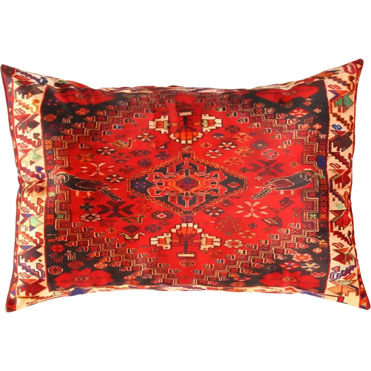 Canvello Decorative Velvet Throw Pillow - 16’’ X 24’’ - Red / 16’’ X 24’’ - Canvello
