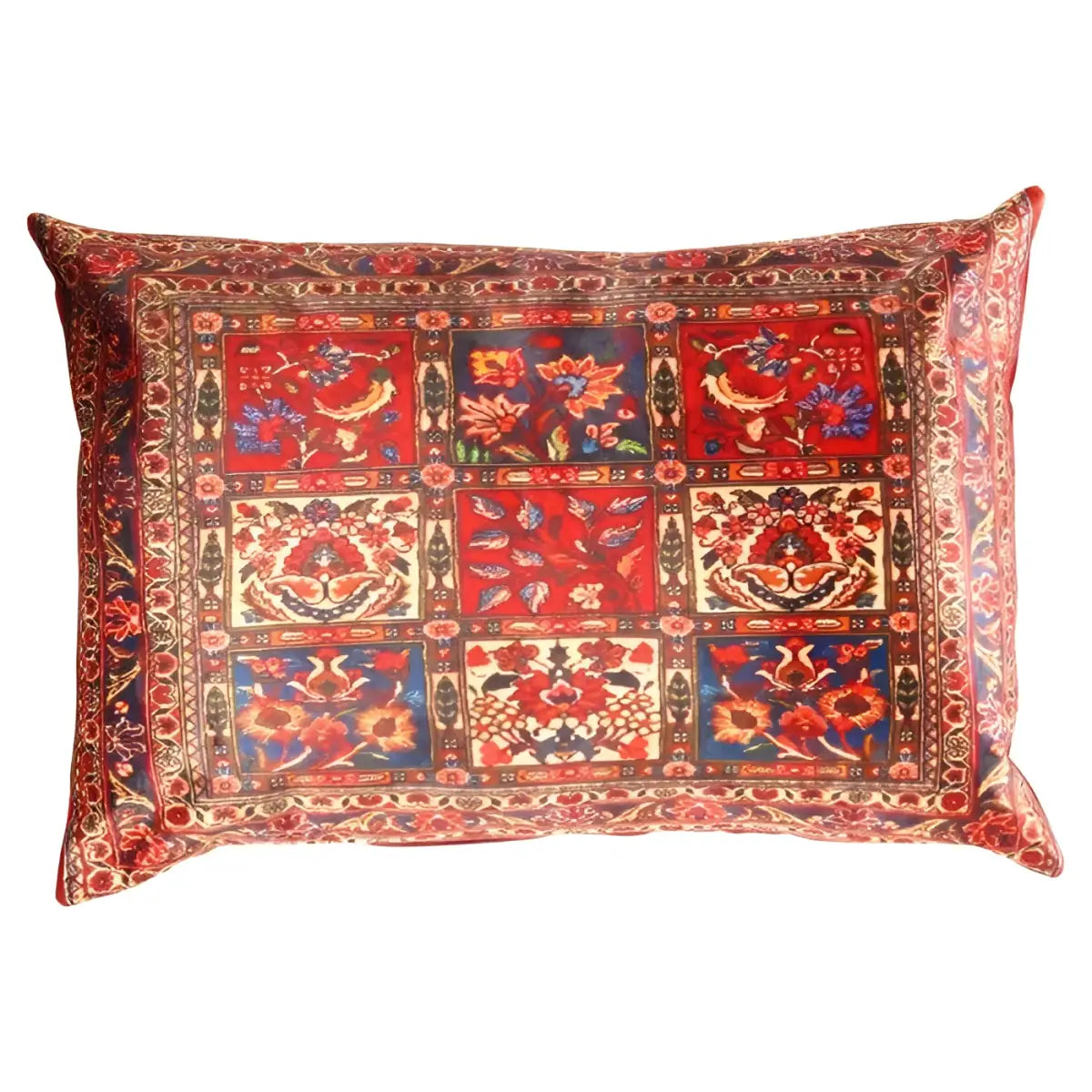 Canvello Decorative Velvet Throw Pillow - 16’’ X 24’’ - Red / 16’’ X 24’’ - Canvello