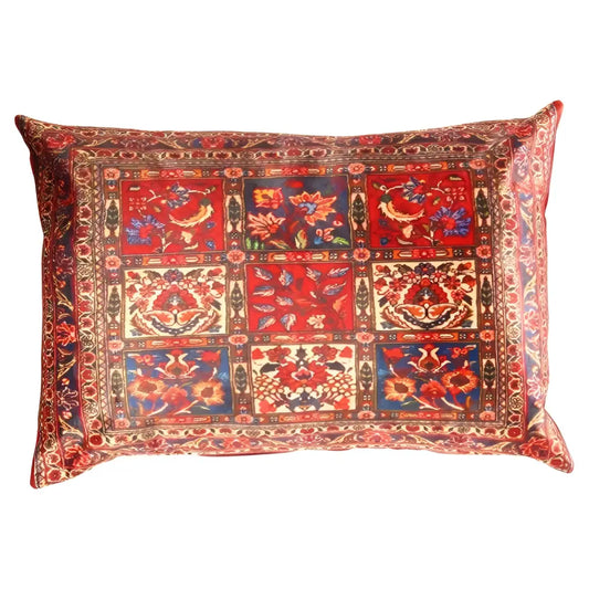 Canvello Decorative Velvet Throw Pillow - 16’’ X 24’’ - Red / 16’’ X 24’’ - Canvello