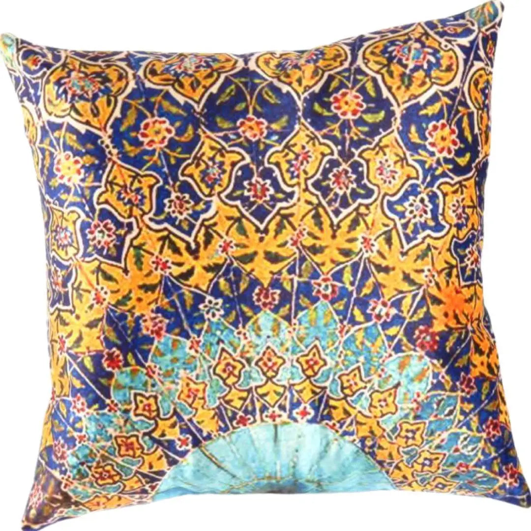 Canvello Decorative Velvet Throw Pillow - 16’’ X 16’’ - blue / 16’’ X 16’’ - Canvello