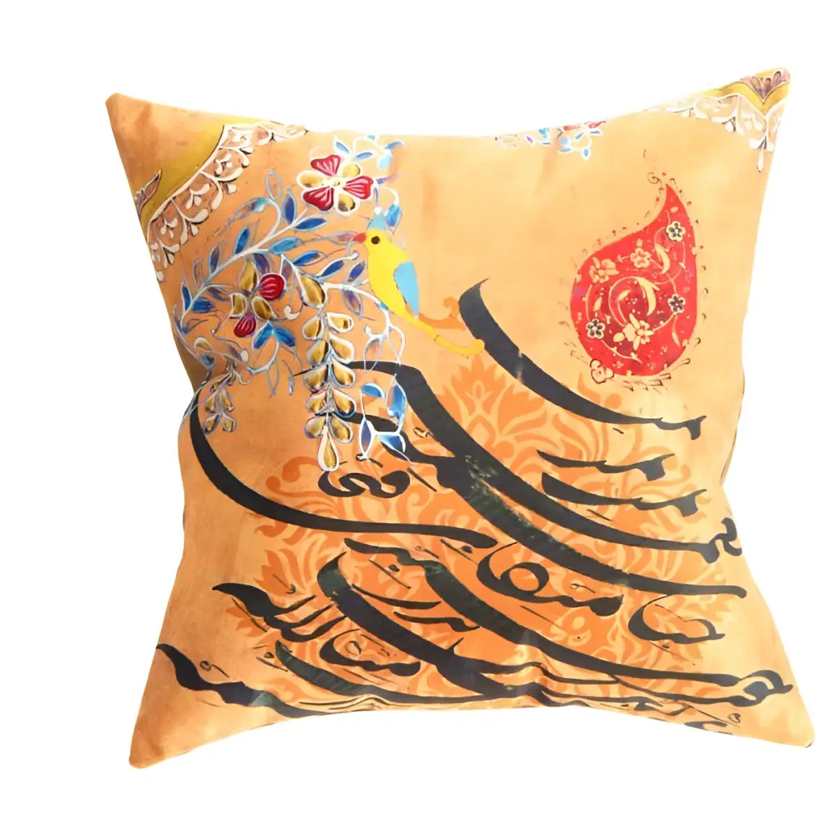 Canvello Decorative Velvet Throw Pillow - 16’’ X 16’’ - Gold / 16”x16” - Canvello