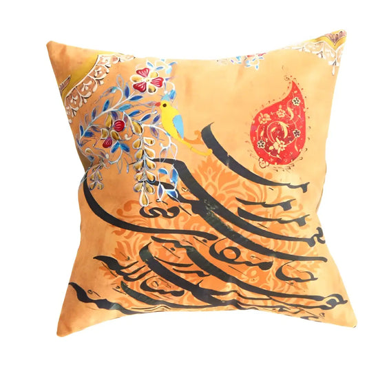 Canvello Decorative Velvet Throw Pillow - 16’’ X 16’’ - Gold / 16”x16” - Canvello
