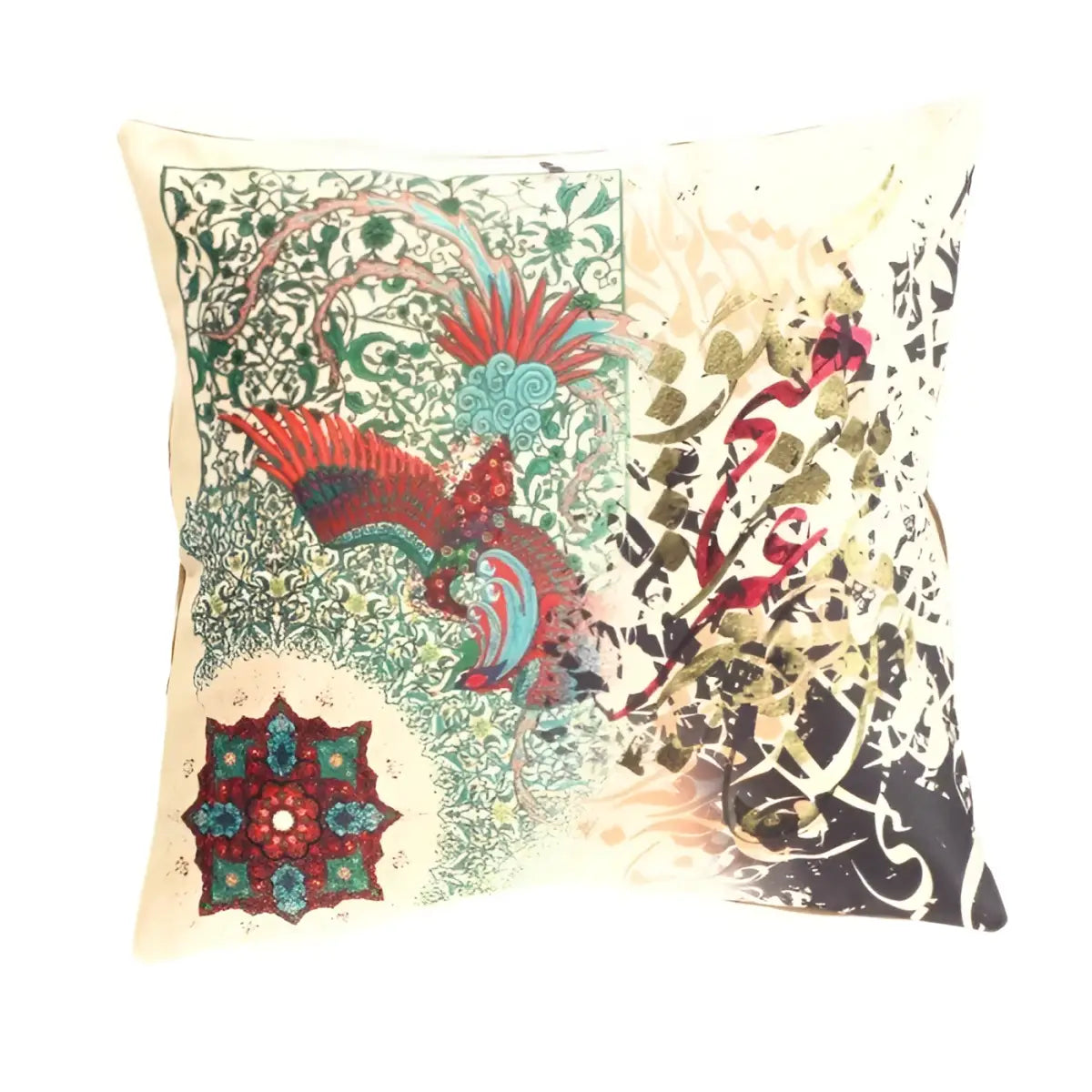 Canvello Decorative Velvet Throw Pillow - 16’’ X 16’’ - Ivory / 16’ X 16’ - Canvello