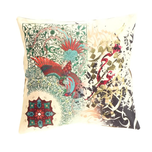 Canvello Decorative Velvet Throw Pillow - 16’’ X 16’’ - Ivory / 16’ X 16’ - Canvello