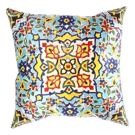 Canvello Decorative Velvet Throw Pillow - 16’’ X 16’’ - light blue / 16’’X 16’’ - Canvello