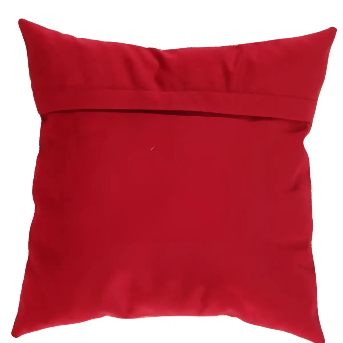 Canvello Decorative Velvet Throw Pillow - 16’’X 16’’ - RED / 16’’X 16’’ - Canvello