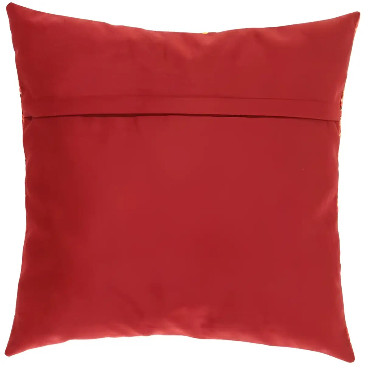 Canvello Decorative Velvet Throw Pillow - 20’’ X 20’’ - Navy Blue-Red / 20’’ x 20’’ - Canvello