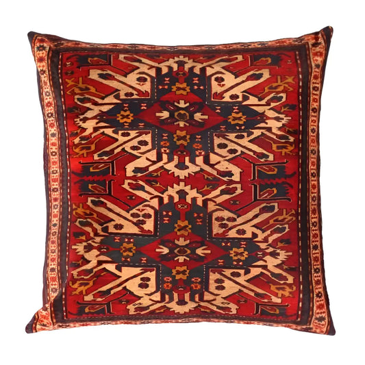 Canvello Decorative Velvet Throw Pillow - 20’’ X 20’’ - Red / 20’’X 20’’ - Canvello
