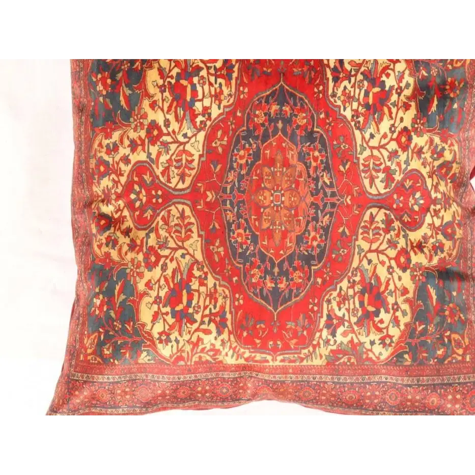 Canvello Decorative Velvet Throw Pillow - 20’’ X 20’’ - Red / 20’’ X 20’’ - Canvello