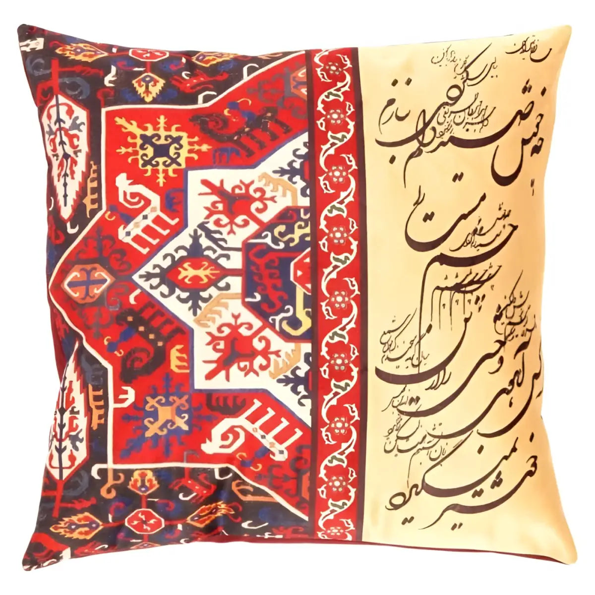 Canvello Decorative Velvet Throw Pillow - 20’’ X 20’’ - Red / 20’’ X 20’’ - Canvello