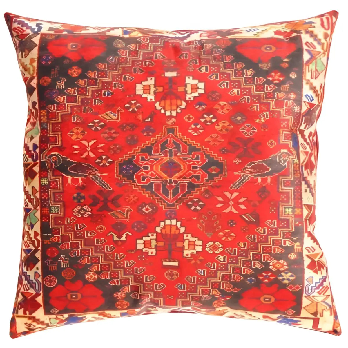 Canvello Decorative Velvet Throw Pillow - 20’’ X 20’’ - Red / 20’’ X 20’’ - Canvello