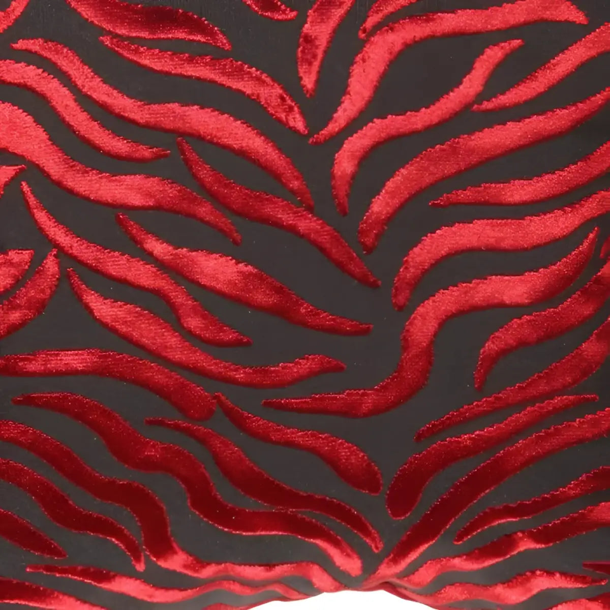 Canvello Decorative Velvet Throw Pillow - 20’’ X 20’’ - Red / 20’’ X 20’’ - Canvello