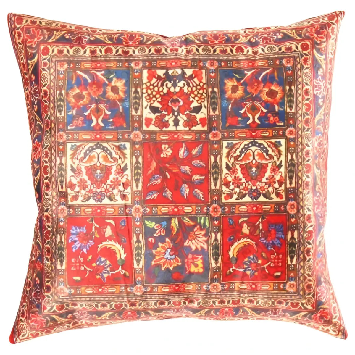 Canvello Decorative Velvet Throw Pillow - 20’ X 20’ - Red / 20’ X 20’ - Canvello