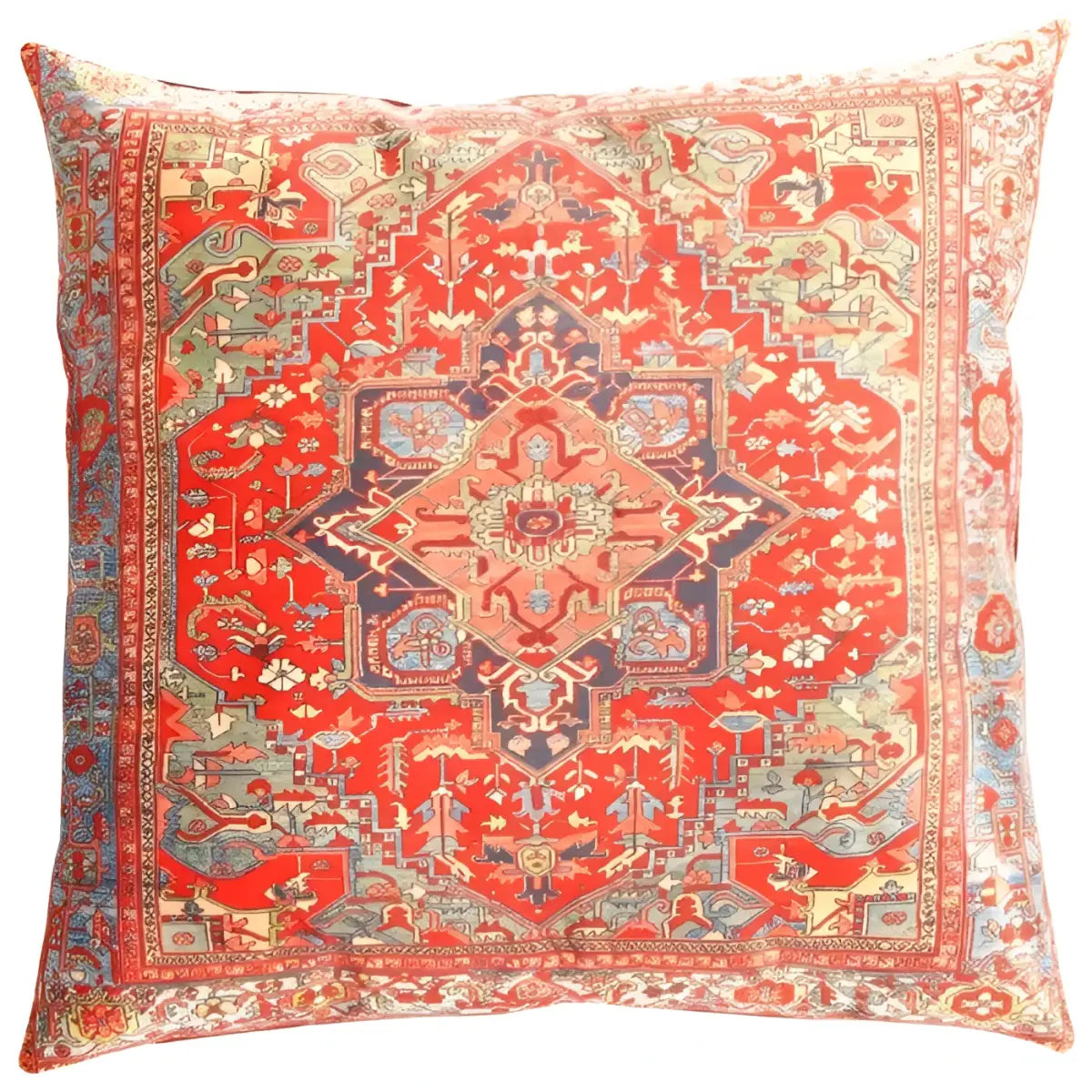 Canvello Decorative Velvet Throw Pillow - 20’’ X 20’’ - Rust / 20’’ x 20’’ - Canvello