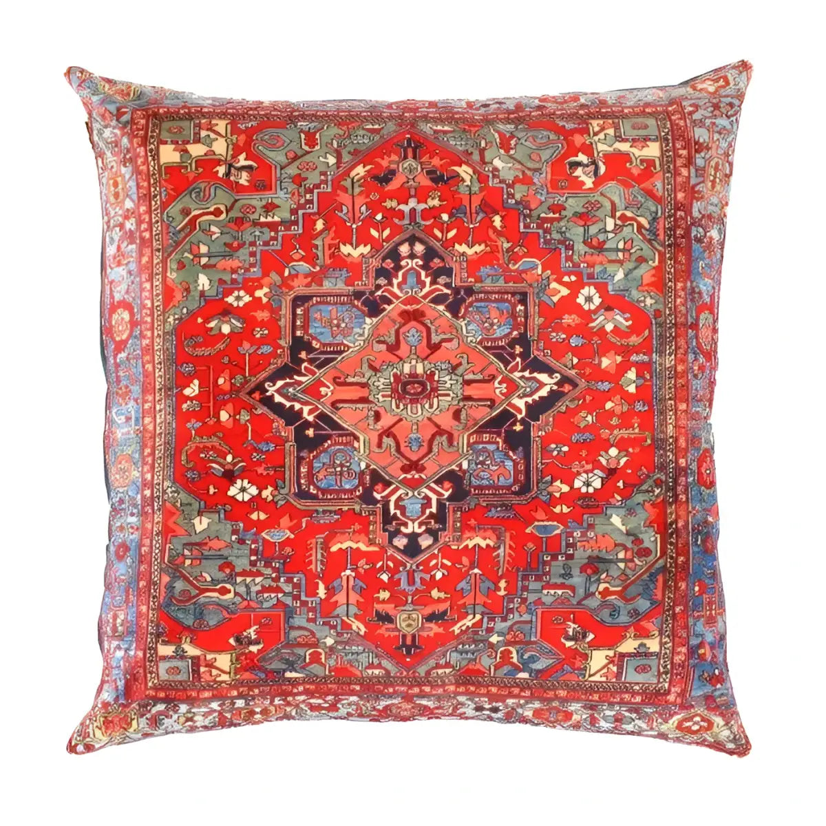 Canvello Decorative Velvet Throw Pillow - 20’ X 20’ - Rust / 20’’X 20’’ - Canvello