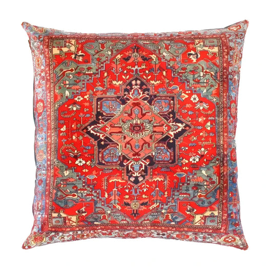 Canvello Decorative Velvet Throw Pillow - 20’ X 20’ - Rust / 20’’X 20’’ - Canvello