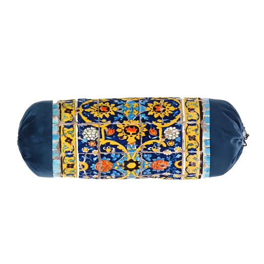 Canvello Decorative Velvet Throw Pillow - 8’’ X 28’’ - Navy Blue / 8’ X 28’ - Canvello