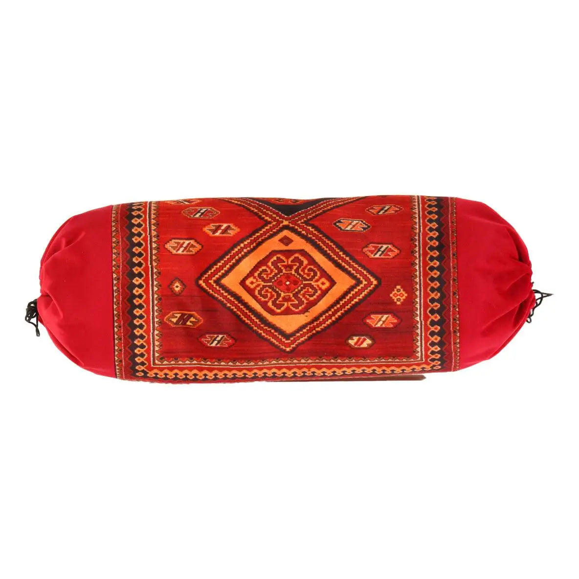 Canvello Decorative Velvet Throw Pillow - 8’’ X 28’’ - Red / 8’ X 28’ - Canvello