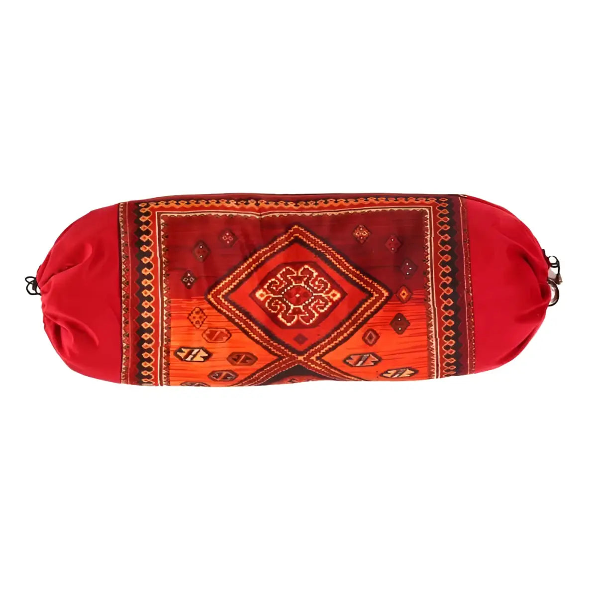 Canvello Decorative Velvet Throw Pillow - 8’’ X 28’’ - Red / 8’ X 28’ - Canvello