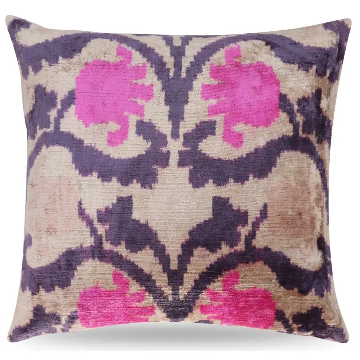 Canvello Earth Tones Pink Pillows With Luxury Decorative Cover - 16x16 - Canvello