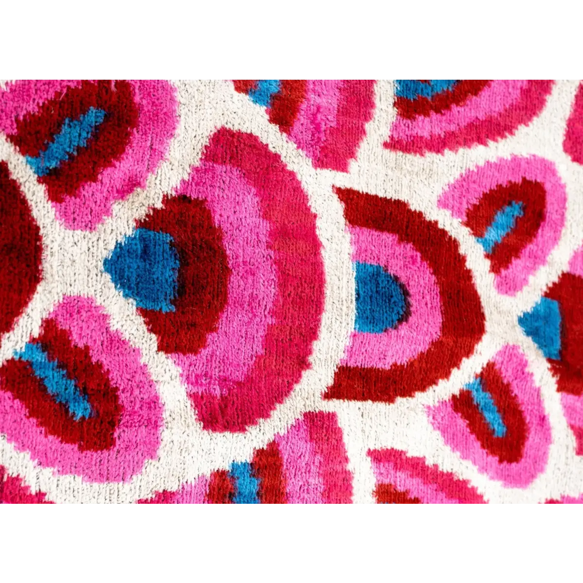 Canvello Elegant 16x24 Inch Handmade Decorative Pillow with Geometric Swirl Pattern - Soft Silk Velvet -Soft and Plush