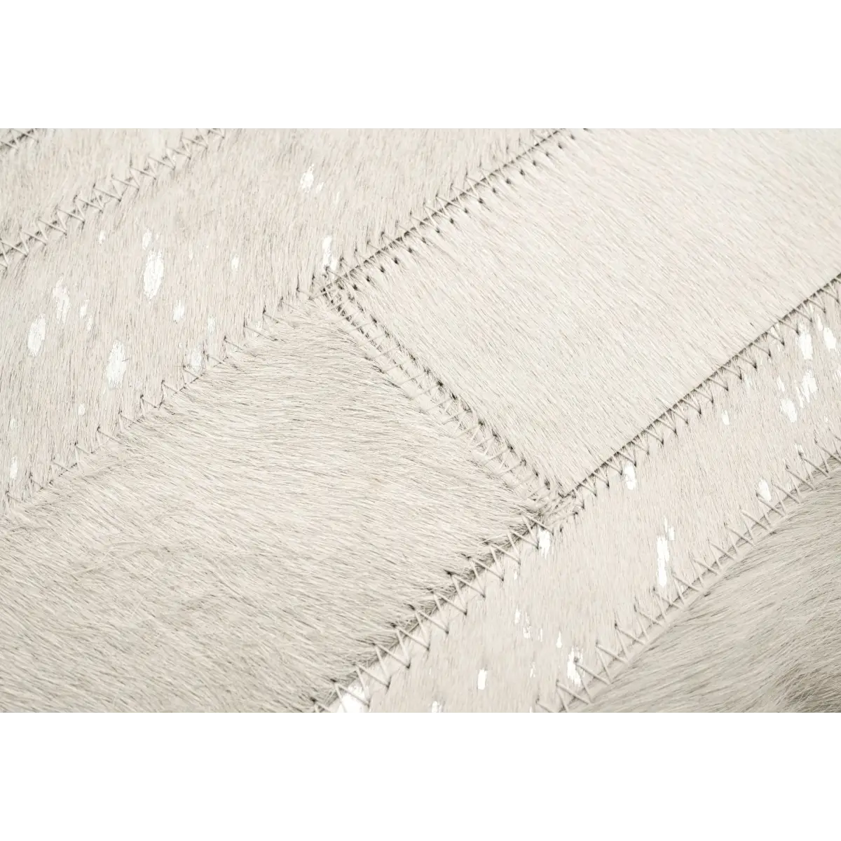 Canvello Genuine Cowhide Leather Decorative Throw Pillows - Handmade Patchwork Boho Accent Pillows For Sofa Couch Bed