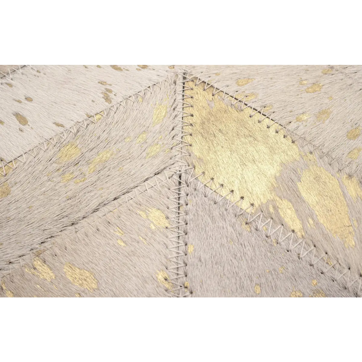 Canvello Genuine Cowhide Leather Decorative Throw Pillows - Handmade Patchwork Boho Accent Pillows For Sofa Couch Bed